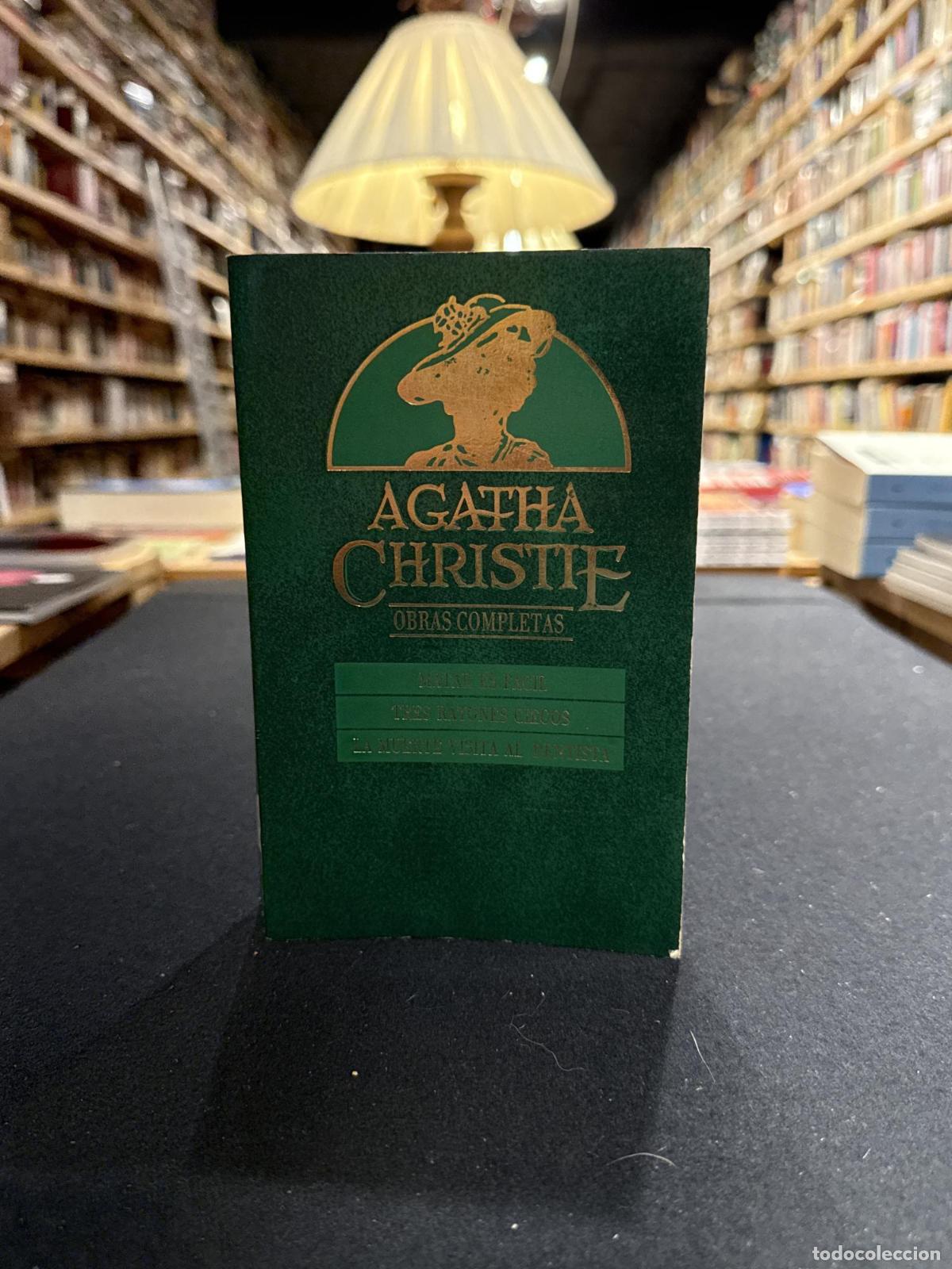 Libros: Matar es f&aacute;cil. Tres ratones ciegos. La muerte visita al dentista - Agatha Christie