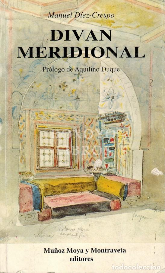 books: D&Iacute;EZ-CRESPO, Manuel. Div&aacute;n Meridional
