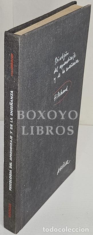 Livres: HILLEBRAND, M. J.:. Psicolog&iacute;a del aprendizaje y de la ense&ntilde;anza. Fundamentaci&oacute;n psicologico-antropo