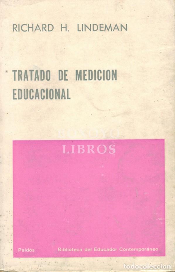 Livres: LINDEMAN, Richard H. Tratado de medici&oacute;n educacional