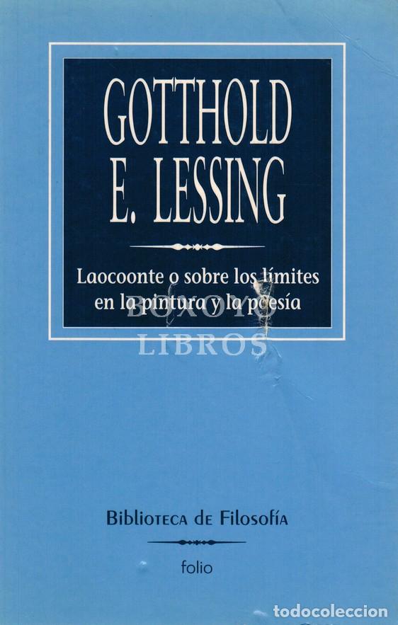 B&uuml;cher: LESSING, Gotthold E. Laoconte o sobre los l&iacute;mites en la pintura y en la filosof&iacute;a
