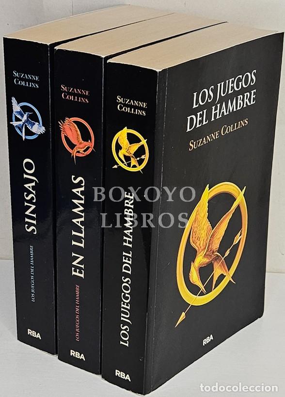 B&uuml;cher: COLLINS, Suzanne. Los juegos del hambre/ En llamas/ Sinsajo. Traducci&oacute;n de Pilar Ram&iacute;rez Tello