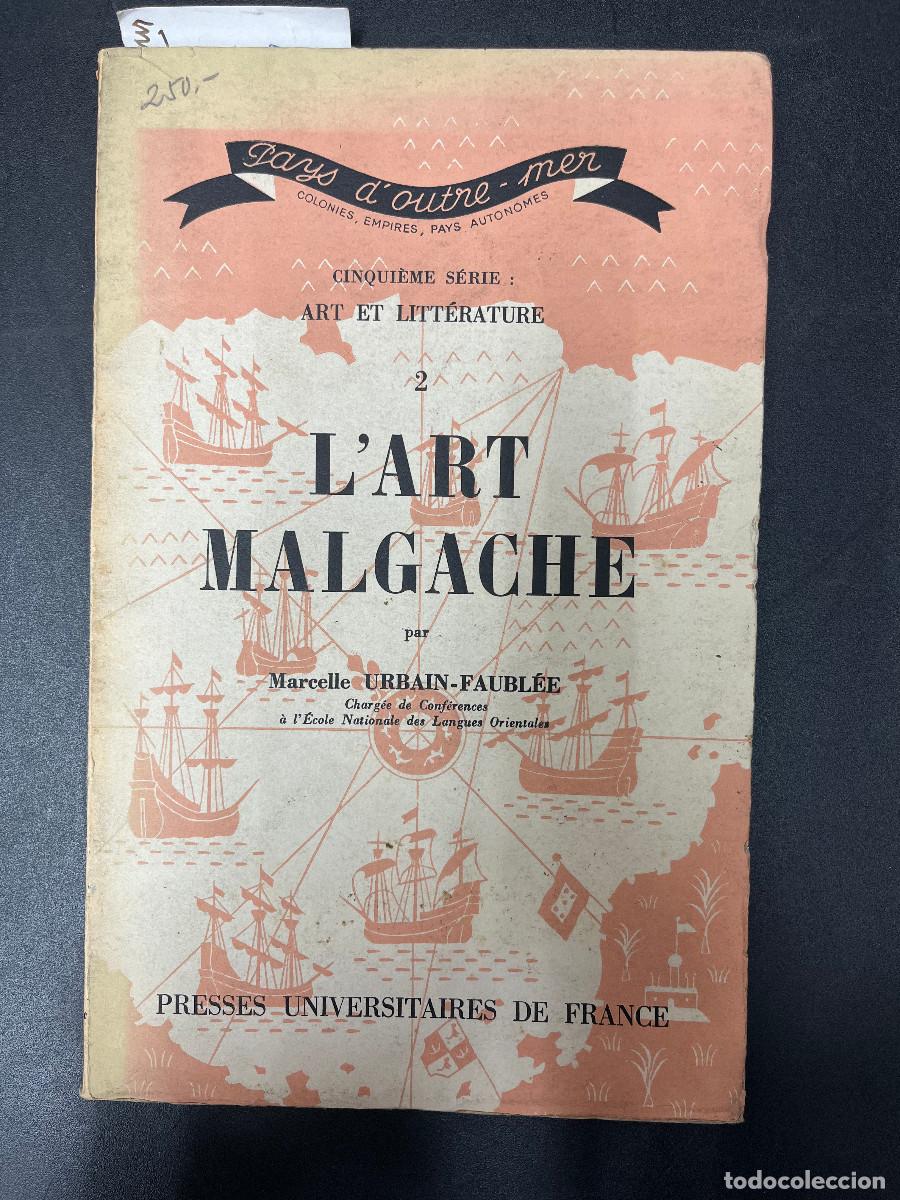 Libros: Marcelle Urbain-Faubl&eacute;e, L'Art Malgache