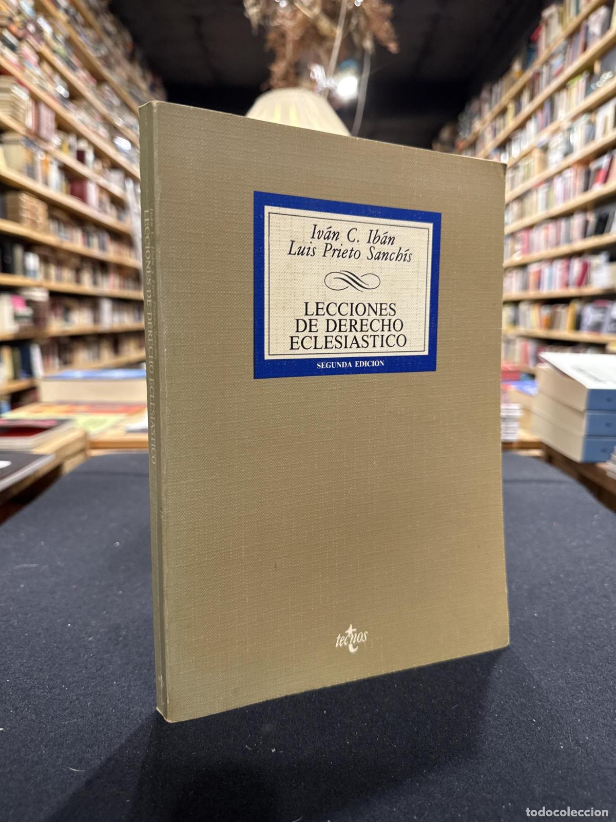 Libros: Lecciones de derecho eclesi&aacute;stico - IBAN, Iv&aacute;n C. & PRIETO SANCHIS, Luis