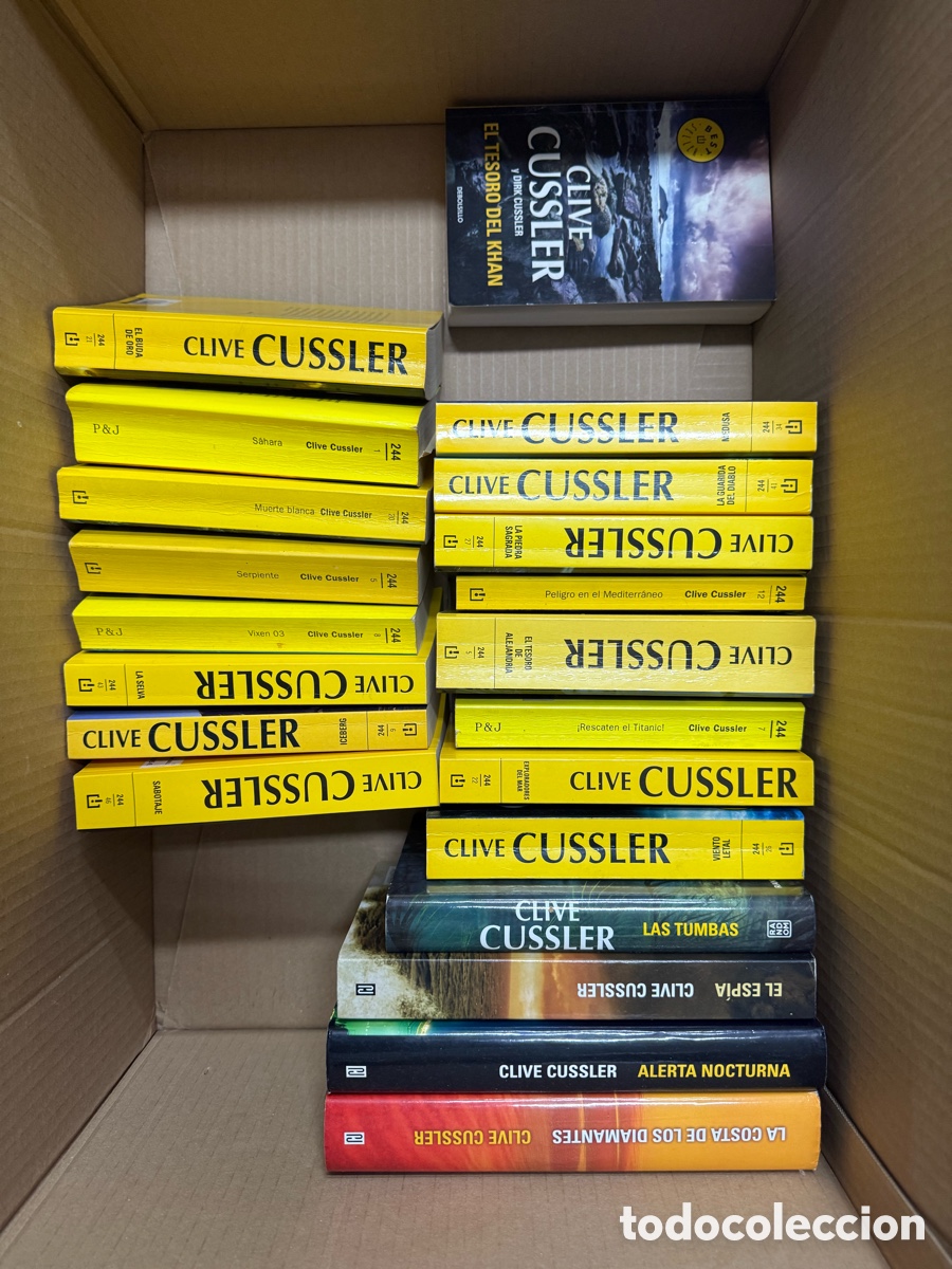 Libros: 20 LIBROS CLIVE CUSSLER