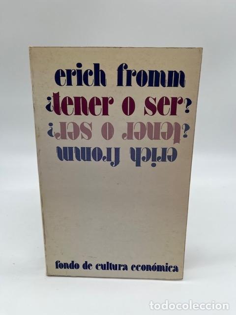 books: FROMM, Erich - &iquest;Tener o ser?