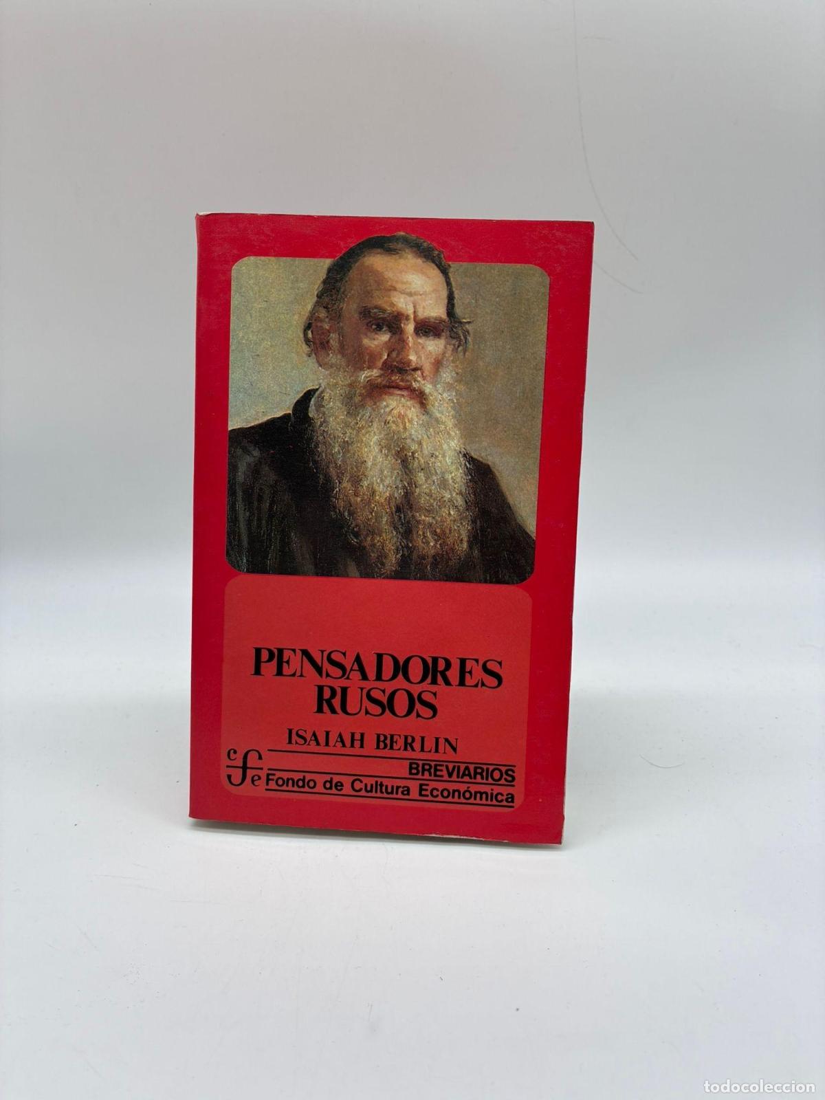 Libros: BERLIN, Isaiah. - Pensadores rusos.
