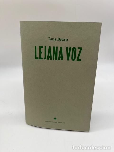 Libros: BRAVO, Luis. - Lejana voz.