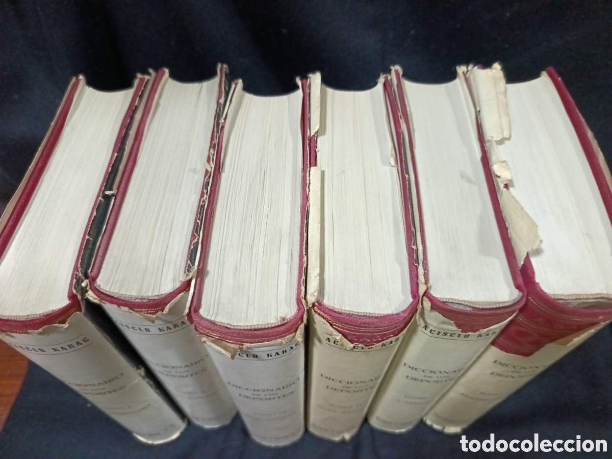 Libros: DICCIONARIO DE LOS DEPORTES ACISCLO KARAG - Foto 6