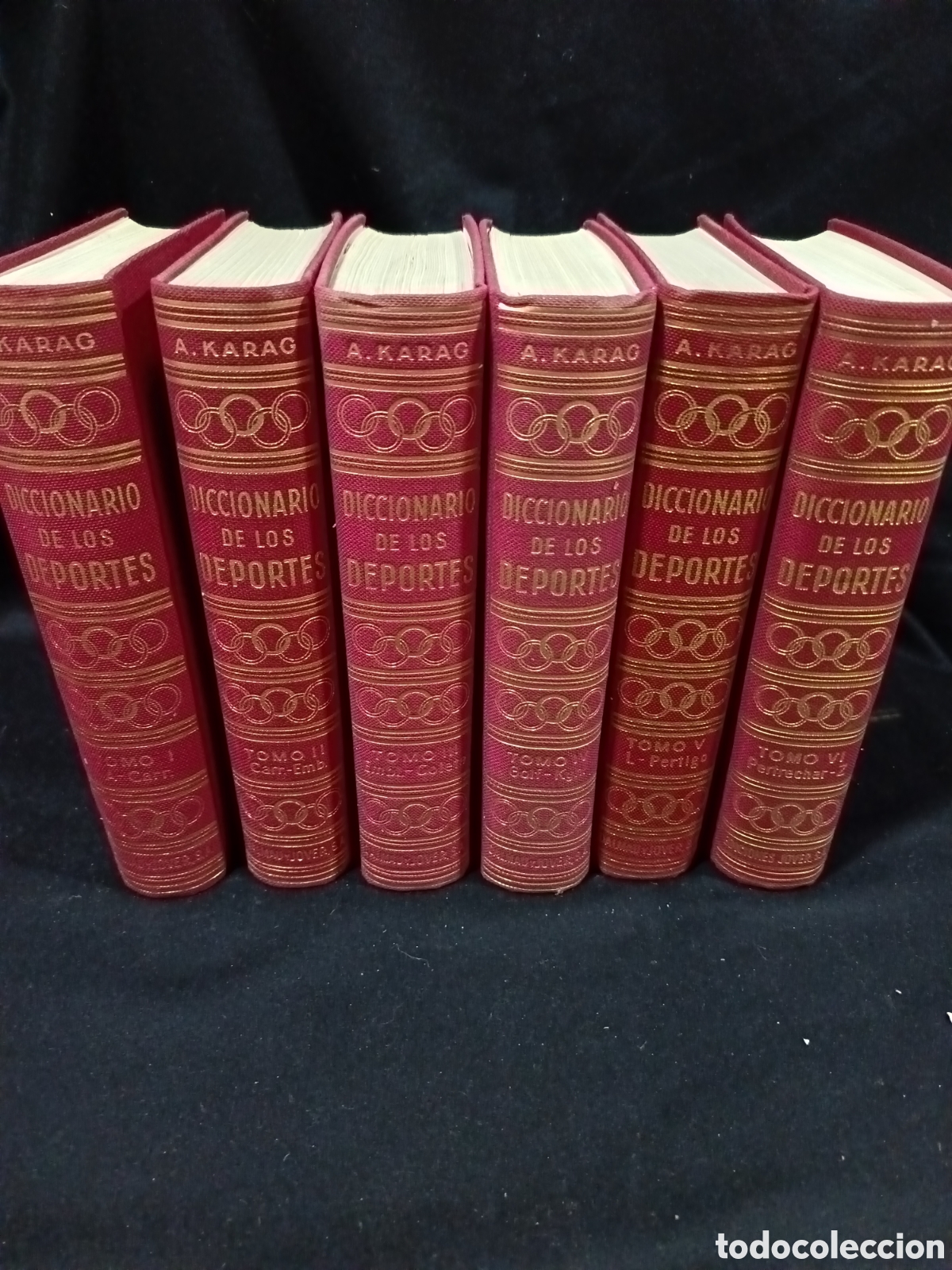 Libros: DICCIONARIO DE LOS DEPORTES ACISCLO KARAG - Foto 8