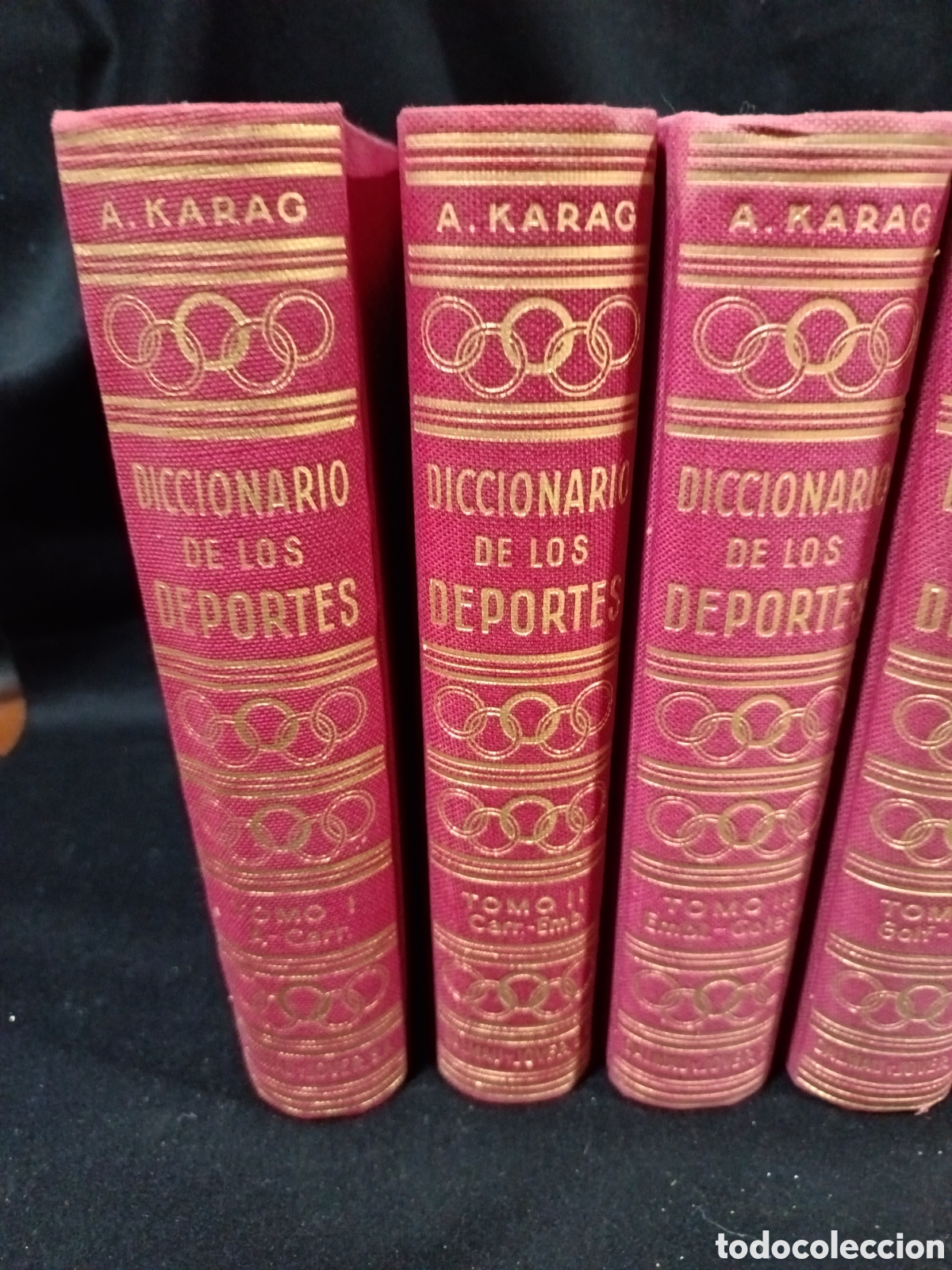 Libros: DICCIONARIO DE LOS DEPORTES ACISCLO KARAG - Foto 9