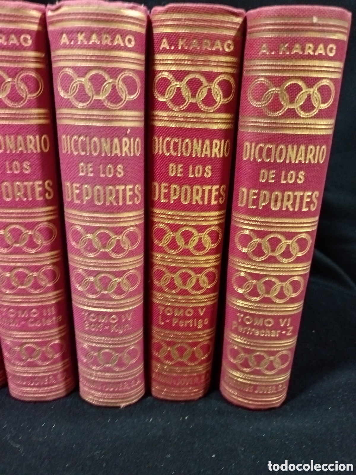 Libros: DICCIONARIO DE LOS DEPORTES ACISCLO KARAG - Foto 10