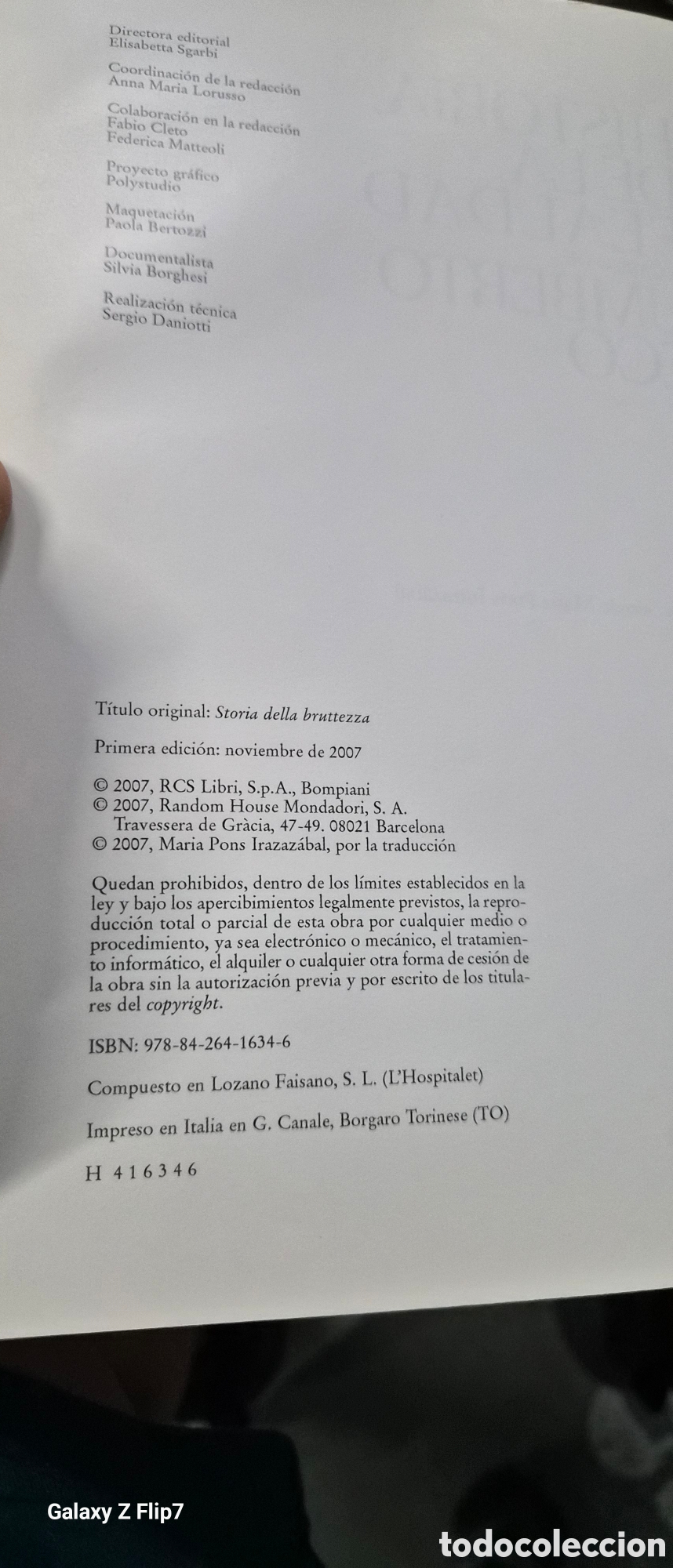 Libros: HISTORIA DE LA FEALDAD A CARGO DE UMBERTO ECO - Foto 2