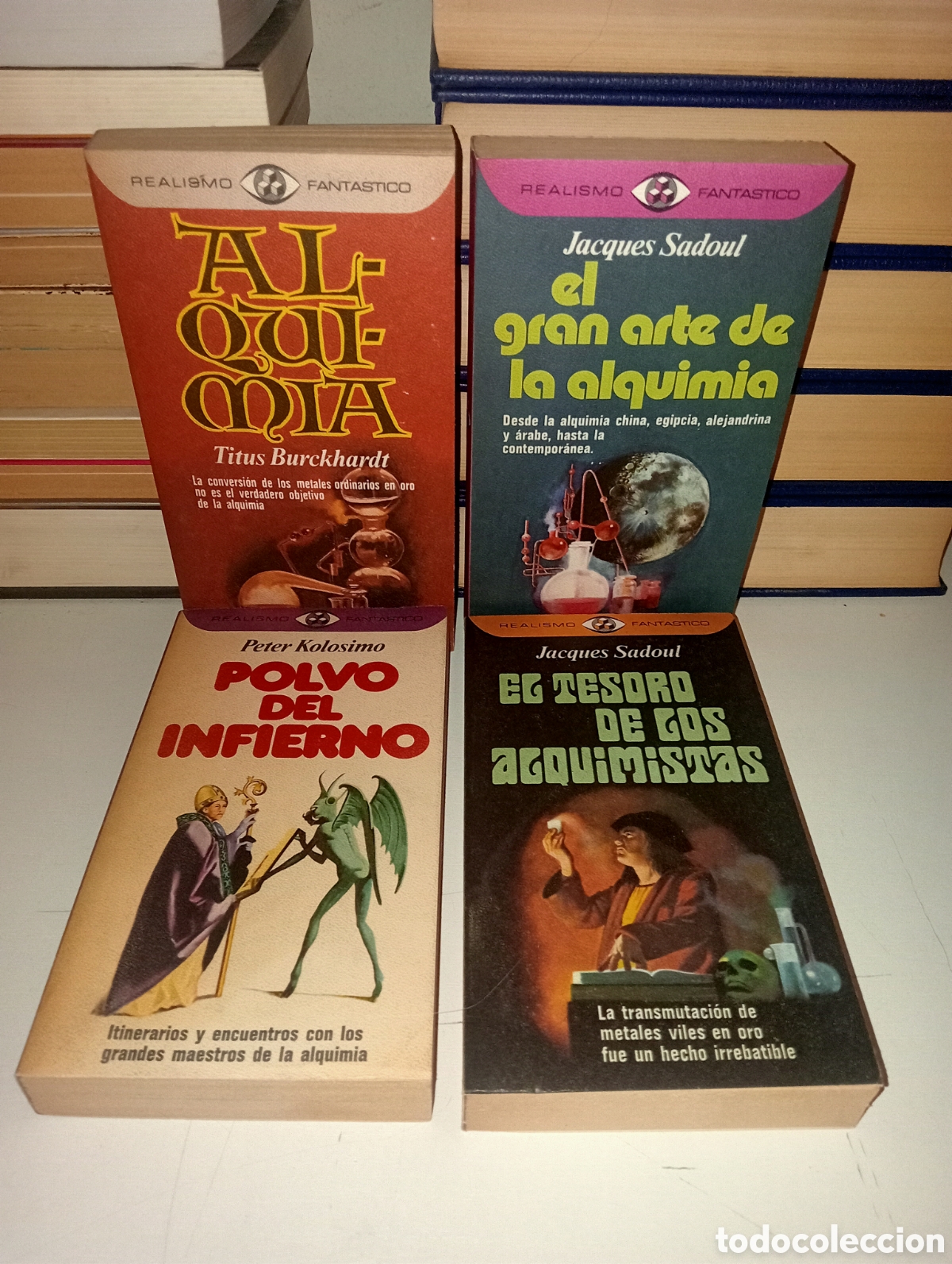 Libros: Lote 4 libros sobre alquimia