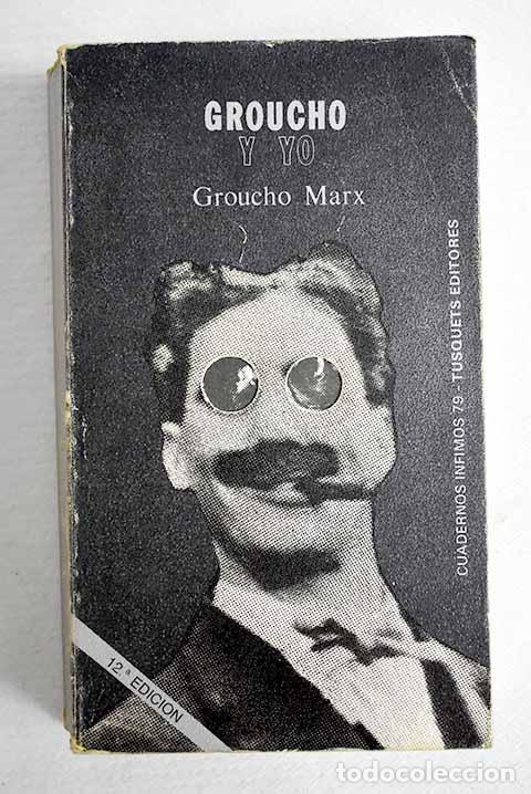 Libros: Groucho y yo: Marx, Groucho.- Marx, Groucho