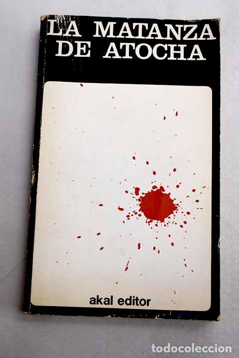 Libros: La matanza de Atocha