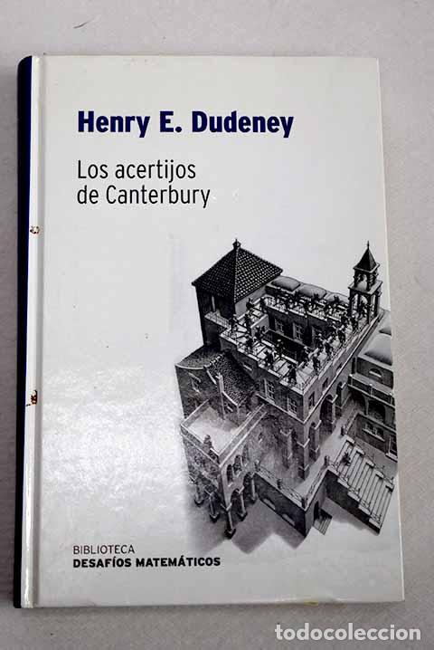 Livros em segunda m&atilde;o: Los acertijos de Canterbury.- Dudeney, Henry E.