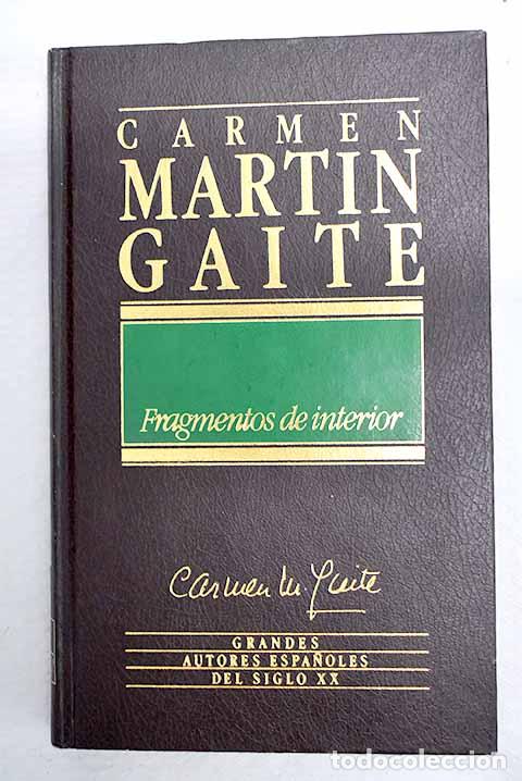 Libri di seconda mano: Fragmentos de interior.- Mart&iacute;n Gaite, Carmen