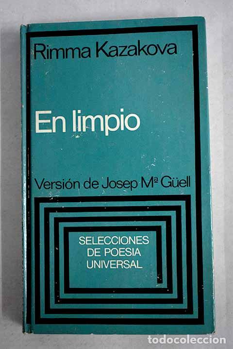 Libros: En limpio: Kazakova, Rimma Fiodorovna.- Kazakova, Rimma Fiodorovna