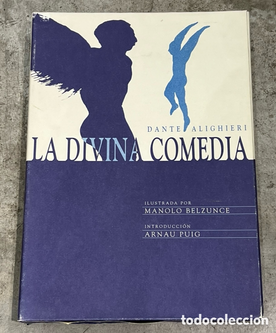 B&uuml;cher: Libro. Dante Alighieri. &ldquo;La divina comedia&rdquo;. Ilustrado MANOLO BELZUNCE. Editorial Ahora. 2001