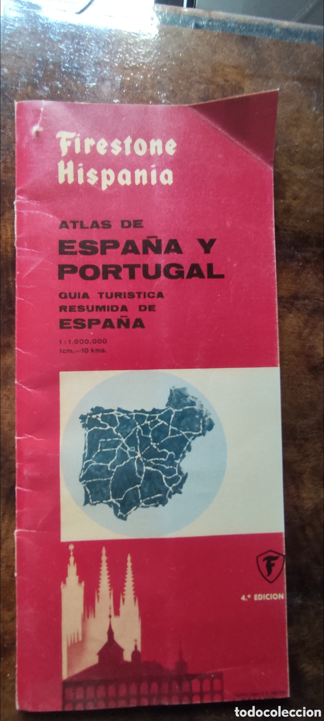 Libros: Firestone Espa&ntilde;a, Atlas de Espa&ntilde;a y Portugal