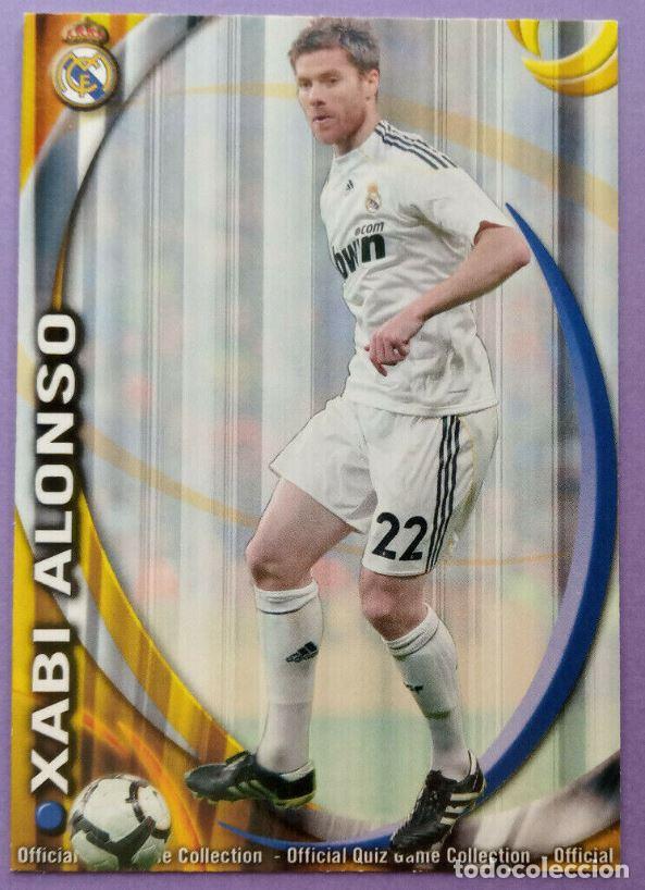 Libri di seconda mano: NUM 039 XAVI ALONSO REAL MADRID FICHA CROMO LIGA BBVA 2010 2011 MUY BUEN ESTADO