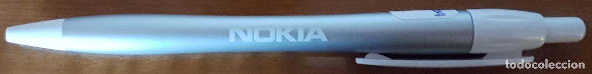 Libros: BOLIGRAFO NOKIA ORIGINAL COLECCION RARO NUEVO GRIS BLANCO NK-007071