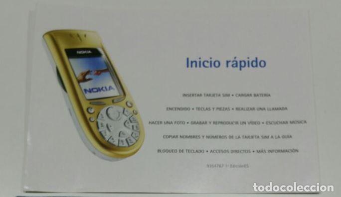 Libros: INSTRUCCIONES PRINCIPIOS BASICOS ORIGINALES NOKIA 3650 GUIDE MANUAL GENUINE