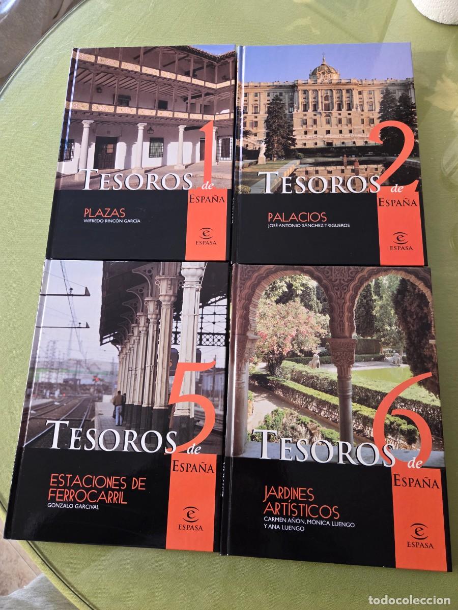 Libros: TESOROS DE ESPA&Ntilde;A. 10 tomos. Espasa-Calpe - Foto 2