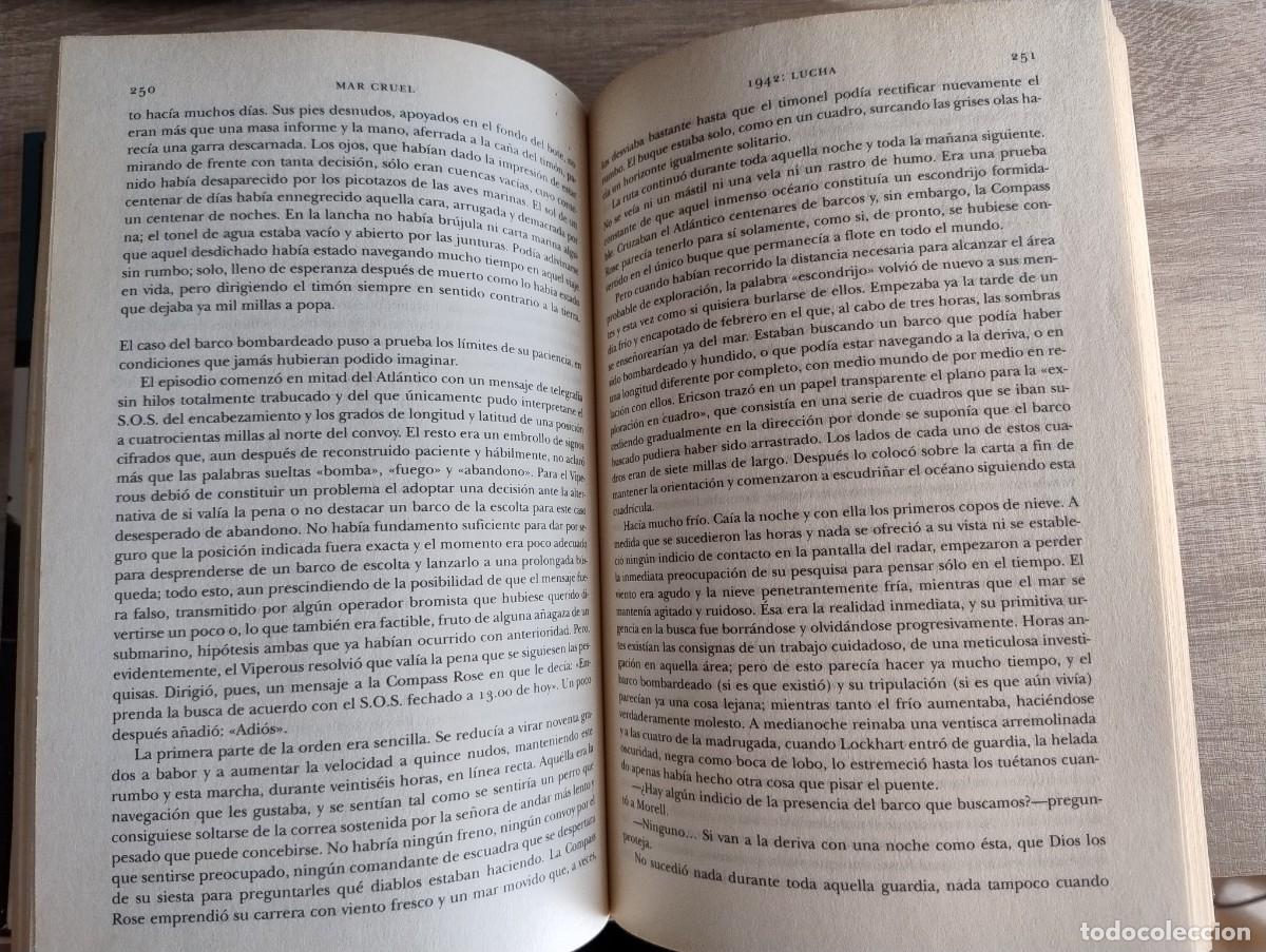 Libros: Mar Cruel. Nicholas Monsarrat. Ed. Pen&iacute;nsula - Foto 5