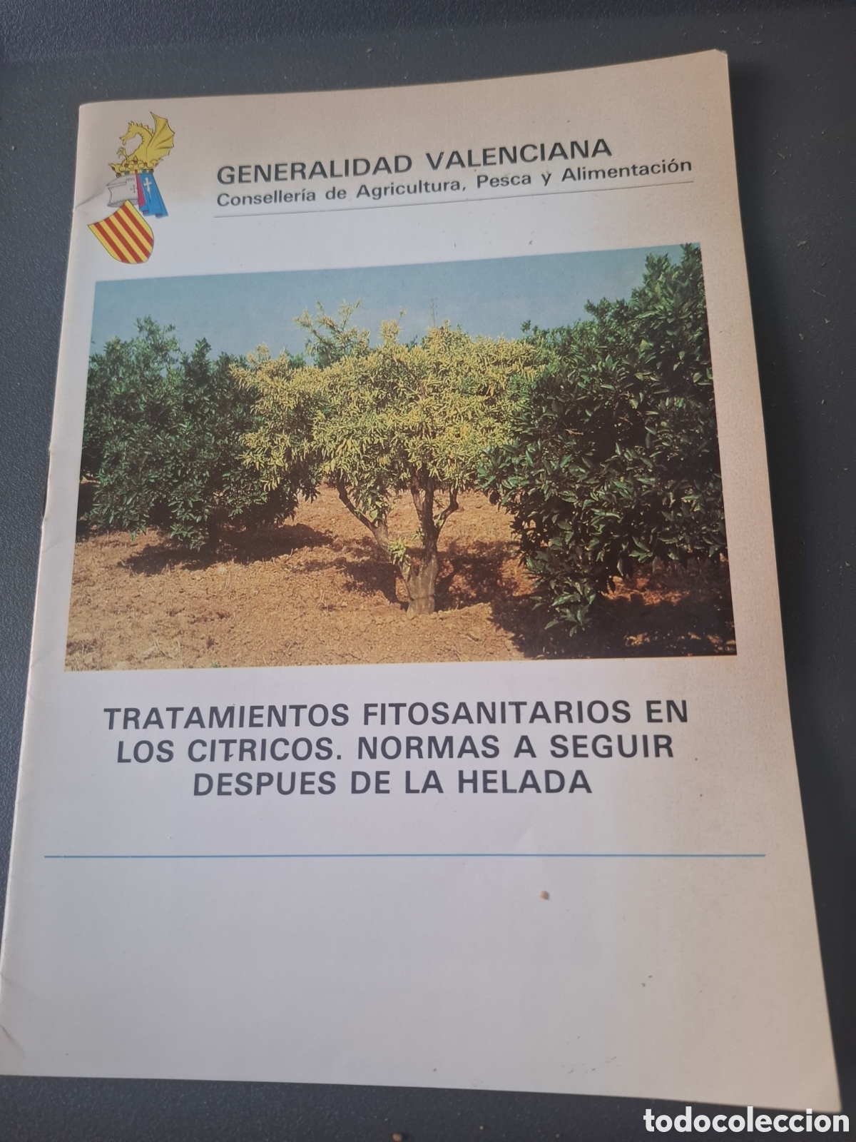 Libros: Los tratamientos fitosanitarios en los c&iacute;tricos - 1985