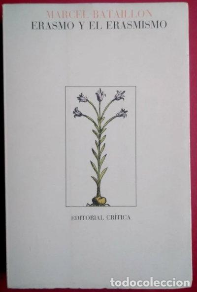 Libros: Erasmo y el erasmismo- 9788474230338