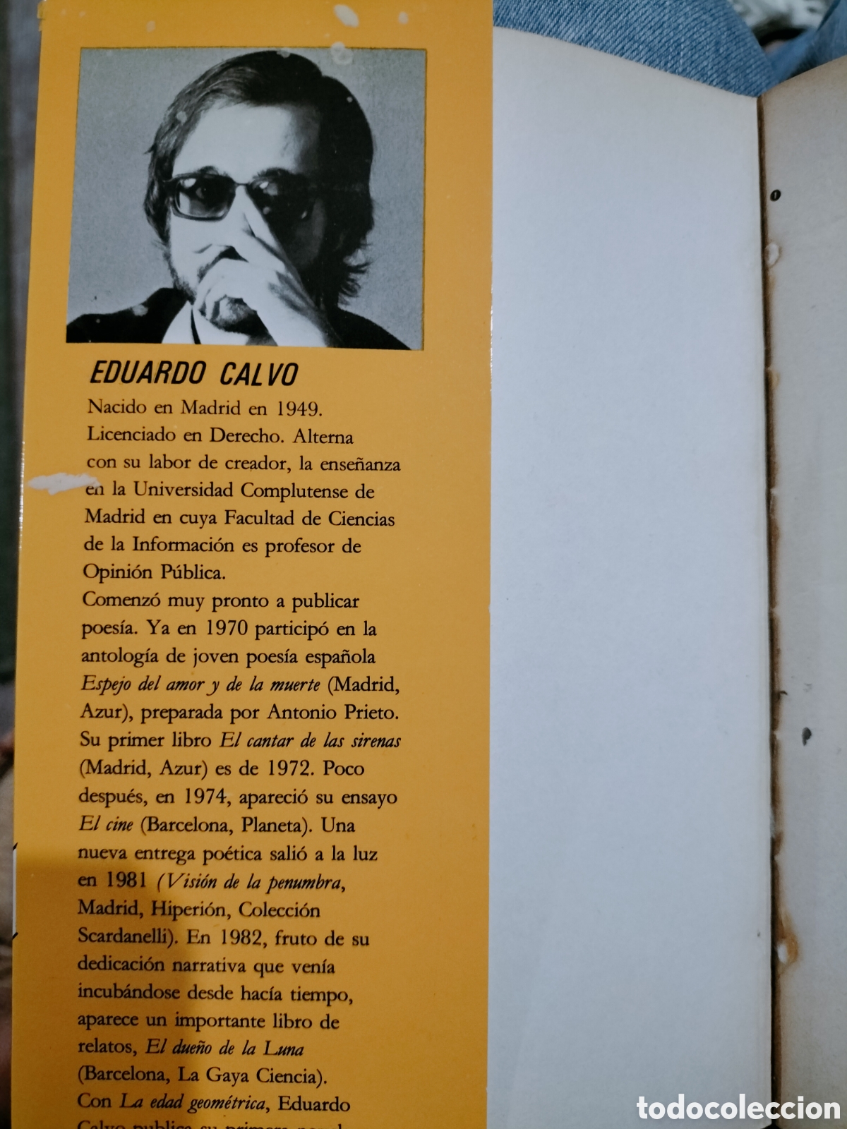 Libros: La edad geom&eacute;trica. Eduardo Calvo - Foto 3