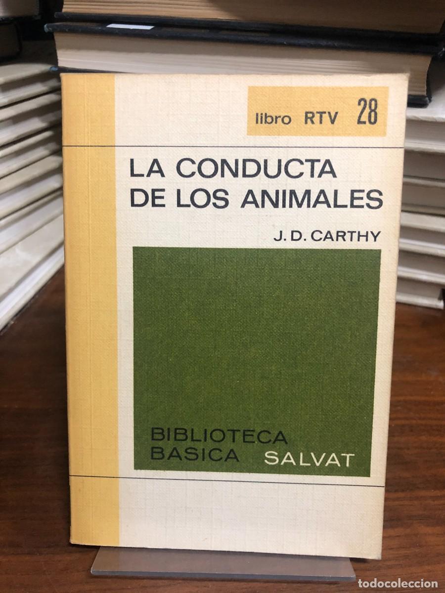 Libros: La conducta de los animales J. D. Carthy (Biblioteca B&aacute;sica Salvat)