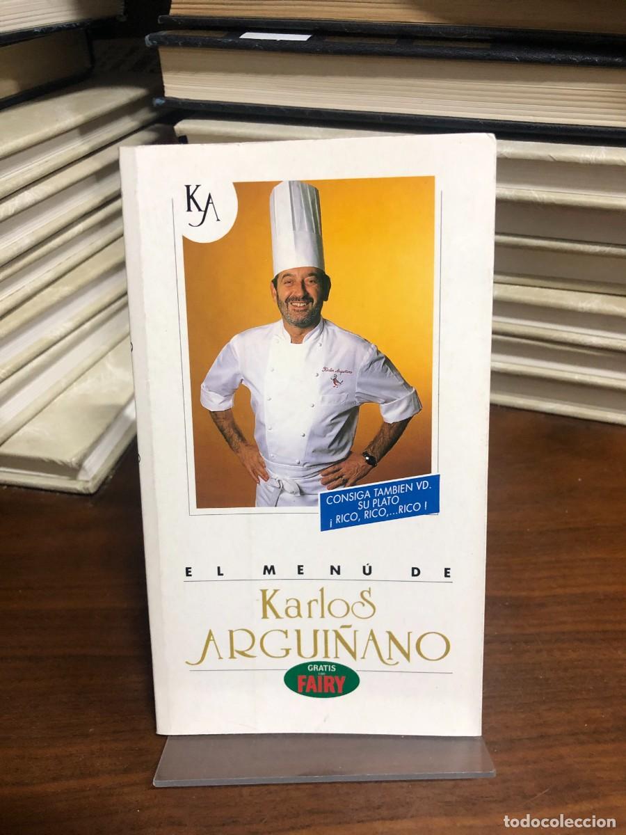 Libros: El men&uacute; de Karlos Argui&ntilde;ano Karlos Argui&ntilde;ano