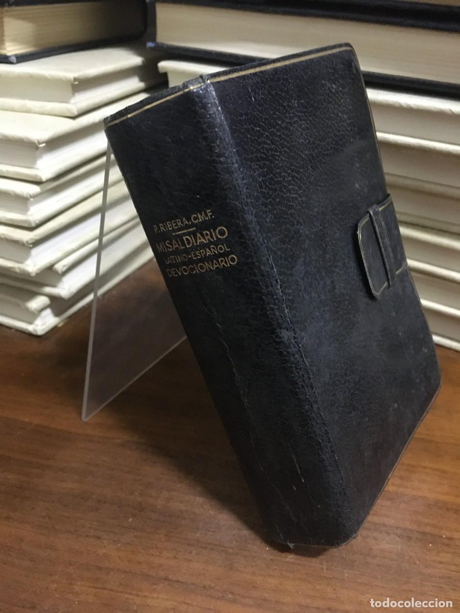 Libros: Misal Diario latino-espa&ntilde;ol y Devocionario P. Luis Ribera CMF