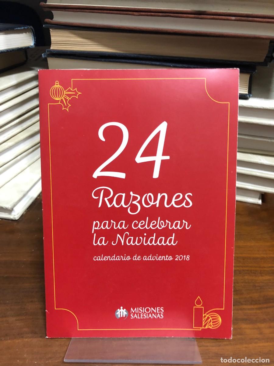 Libros: 24 Razones para celebrar la Navidad (Calendario de adviento 2018)