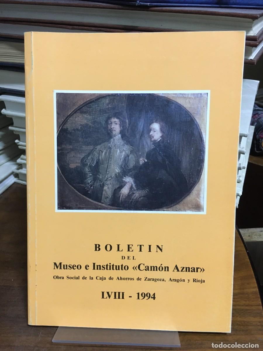 Libros: Bolet&iacute;n del Museo e Instituto &laquo;Cam&oacute;n Aznar&raquo; LVIII - 1994