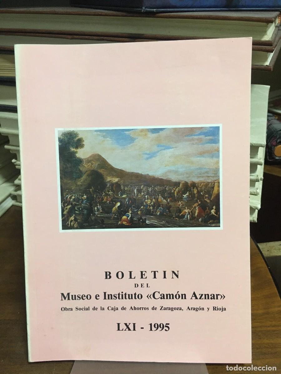 Libros: Bolet&iacute;n del Museo e Instituto &laquo;Cam&oacute;n Aznar&raquo; LXI - 1995