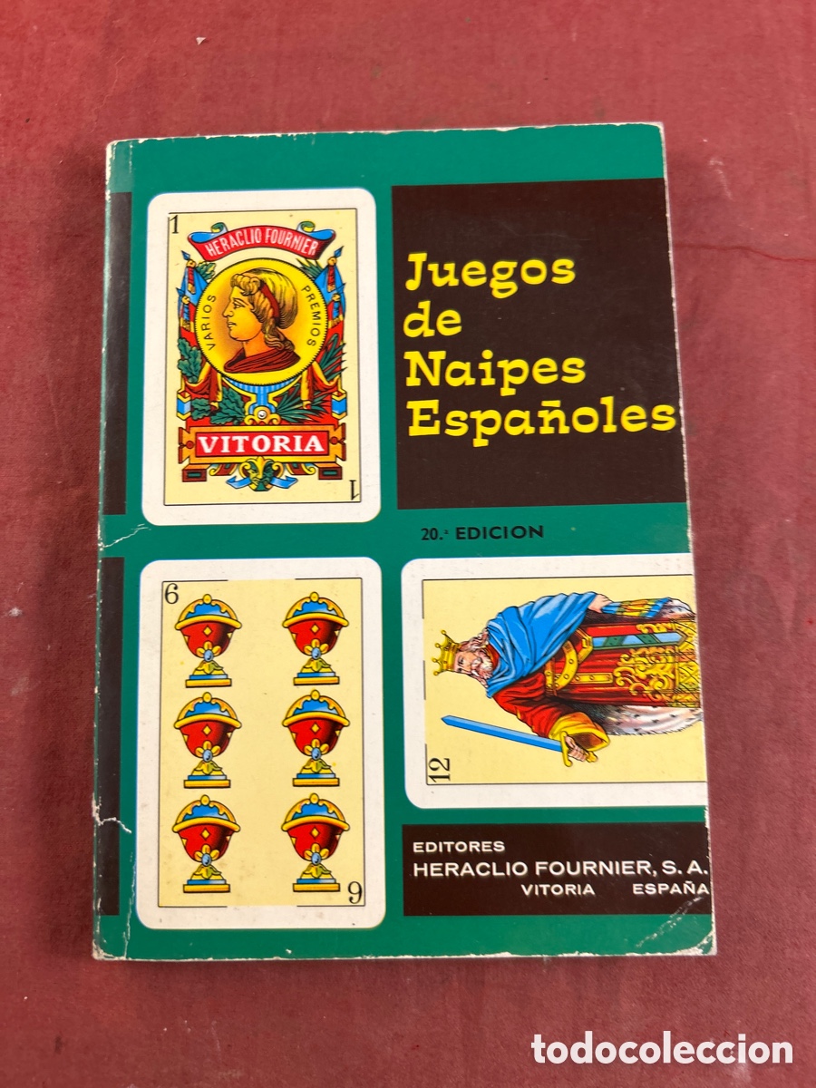 Libros: JUEGO DE NAIPES ESPA&Ntilde;OLES
