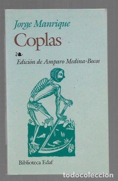 Libri di seconda mano: COPLAS - MANRIQUE, JORGE