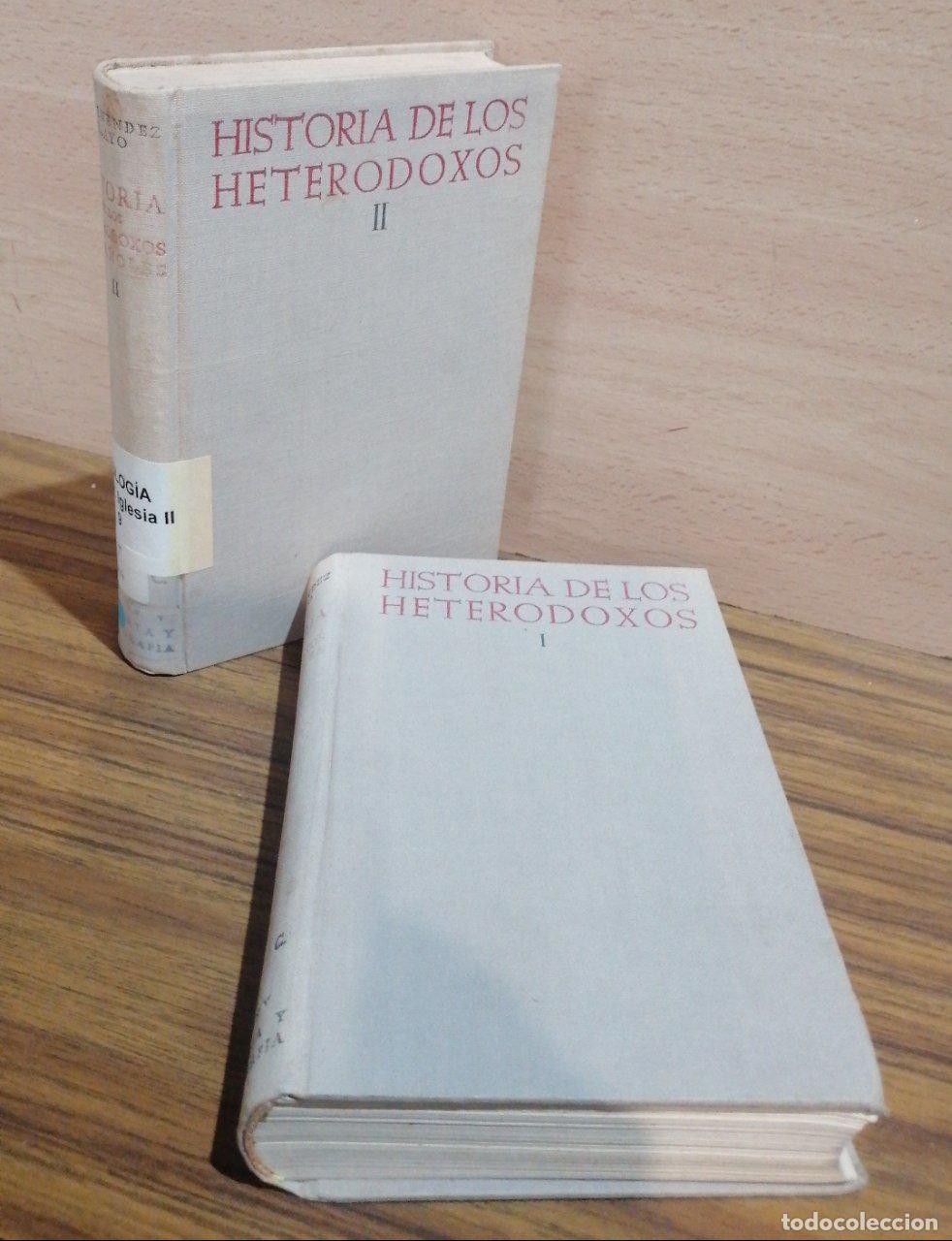 B&uuml;cher: MEN&Eacute;NDEZ PELAYO, Marcelino - HISTORIA DE LOS HETERODOXOS ESPA&Ntilde;OLES