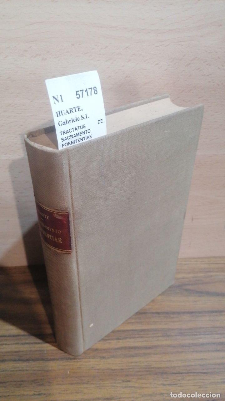 Libri di seconda mano: HUARTE, Gabriele S.I. - TRACTATUS DE SACRAMENTO POENITENTIAE