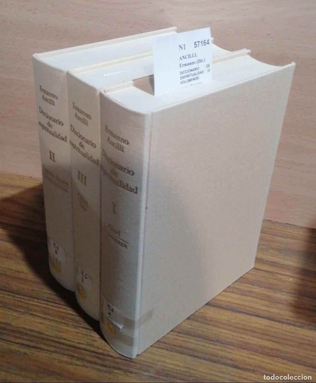 B&uuml;cher: ANCILLI, Ermanno (Dir.) - DICCIONARIO DE ESPIRITUALIDAD (3 VOLUMENES)
