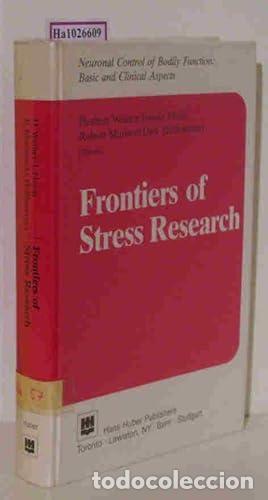 Libros: Frontiers of Stress Research - Weiner, H.; Et Al