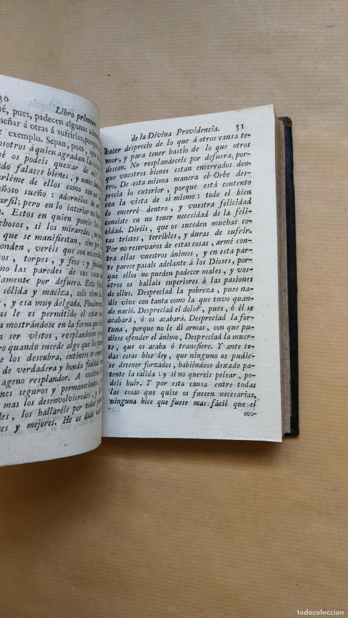 Libros: &rdquo;Los Siete Libros de Seneca, de la Divina Providencia .&rdquo; - S&eacute;neca. - Foto 6