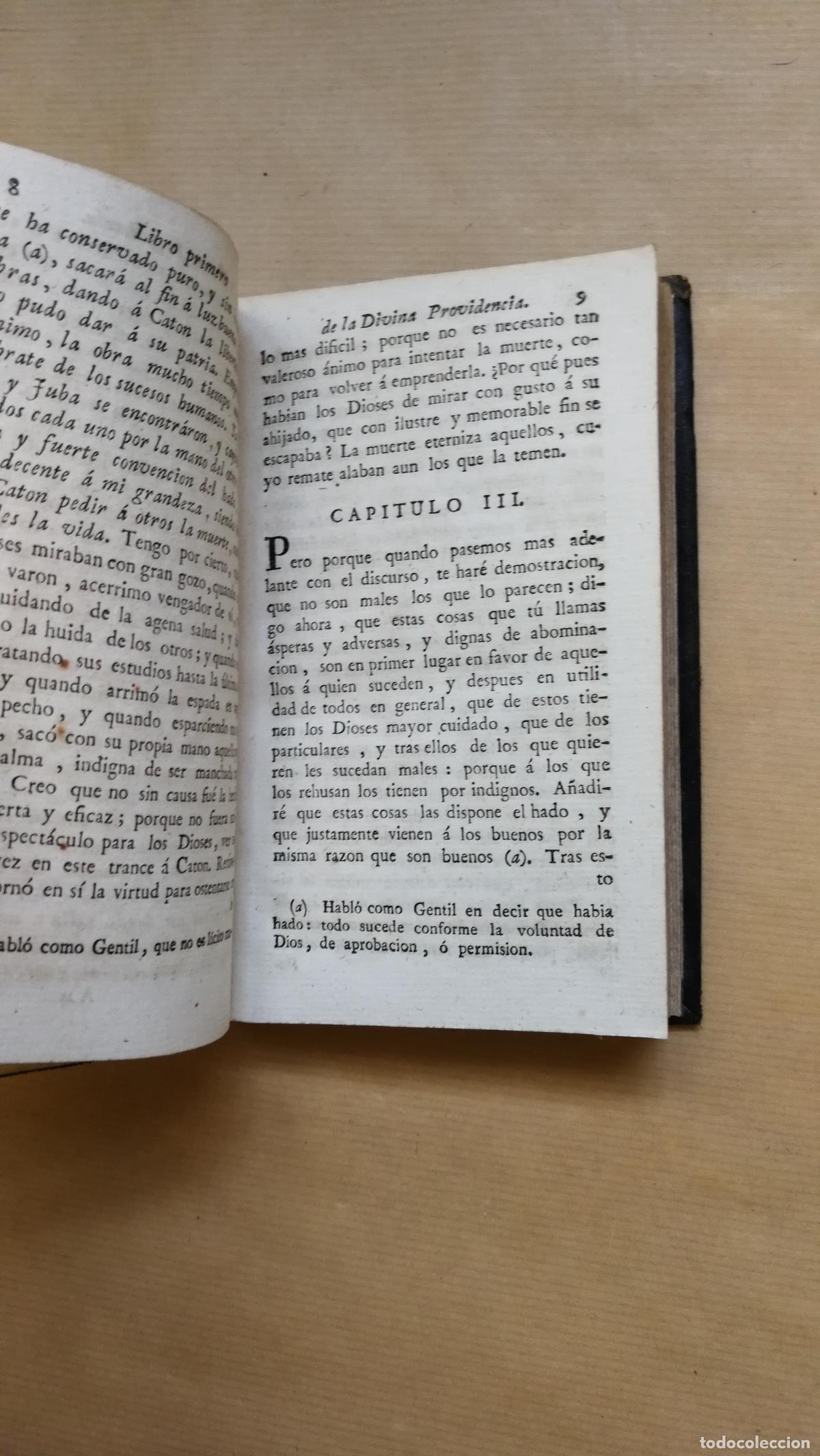 Libros: &rdquo;Los Siete Libros de Seneca, de la Divina Providencia .&rdquo; - S&eacute;neca. - Foto 7