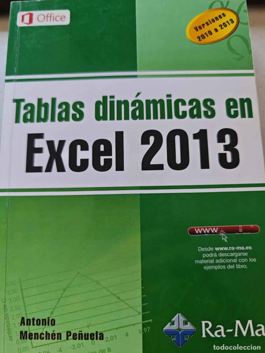 Libros: Tablas din&aacute;micas en Excel 2013 - - tdk497