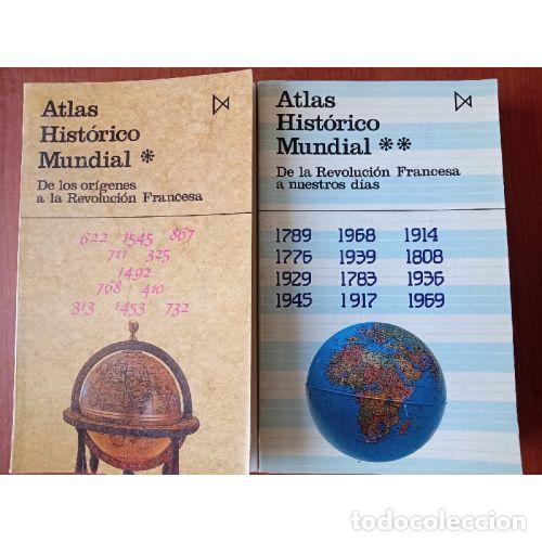 books: ATLAS HIST&Oacute;RICO MUNDIAL 2 VOL&Uacute;MENES - KINDER, HERMANN Y HILGEMANN, WERNER
