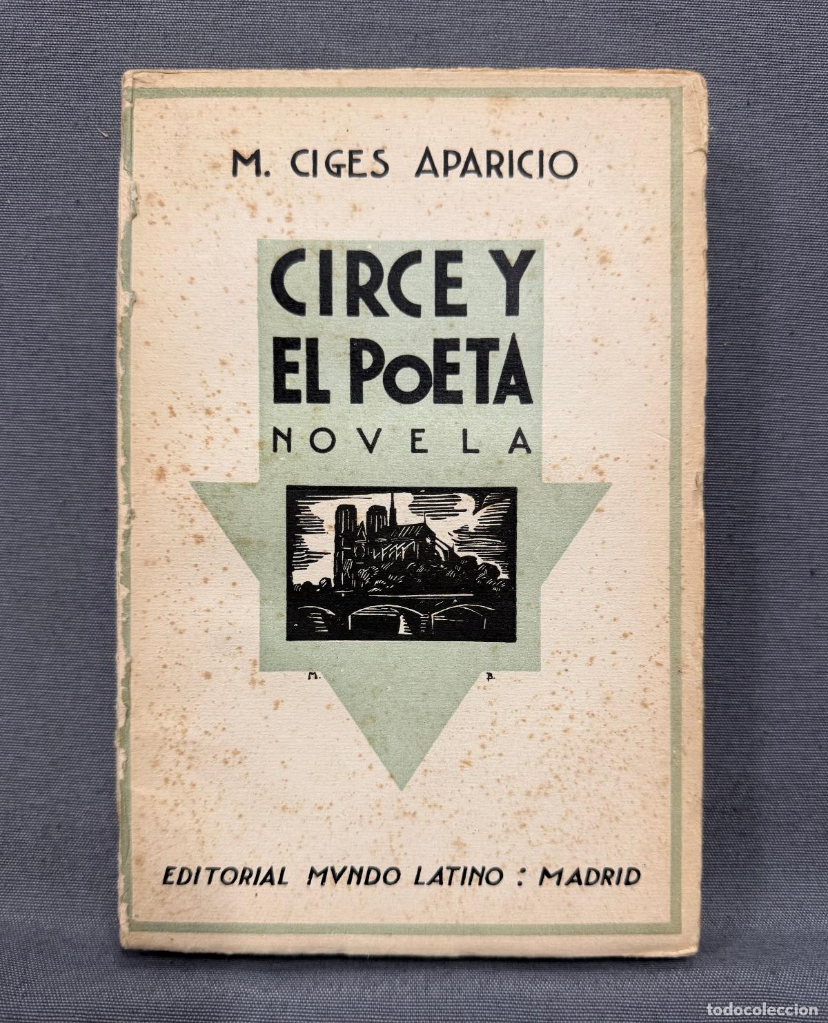 Libros: CIRCE Y EL POETA. Novela. - Foto 1
